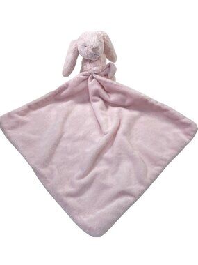 Jellycat Bashful Pink Bunny Rabbit Lovey Security Blanket Soft Plush Baby Toy